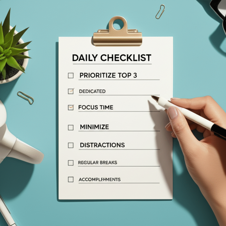 Featured image for What Tasks Should I Include in My Daily Checklist 15 Must-Haves for 2025