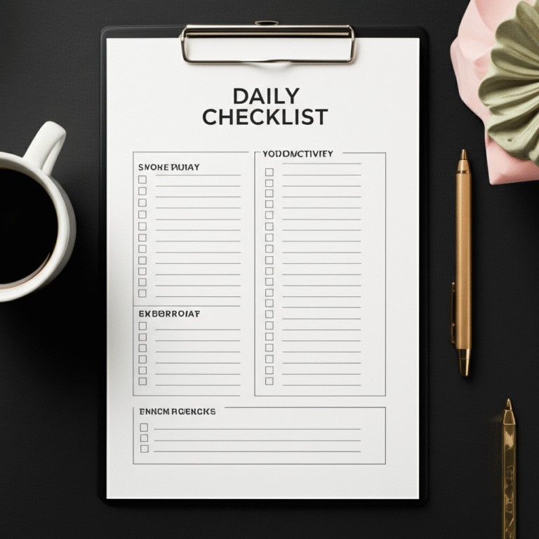 Featured image for 8 Surprising Benefits of Using a Daily Checklist in 2025