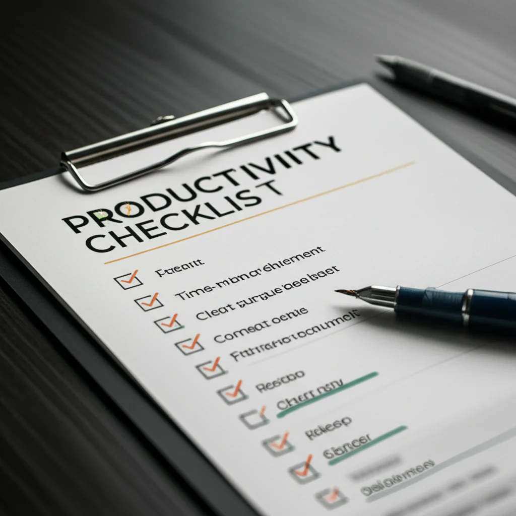Featured image for 10 Surprising Benefits of Using a Daily Checklist for Productivity 2025