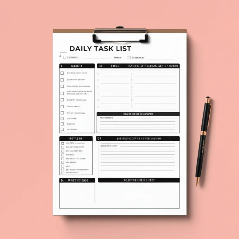 Featured image for 15 Best Daily Task List Templates to Boost Your Productivity in 2026