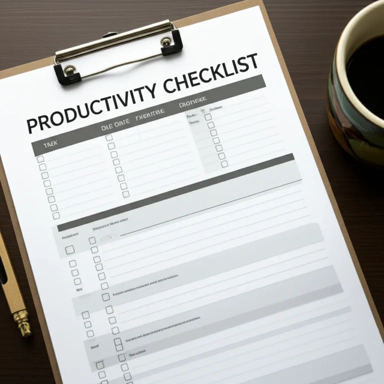 Featured image for 50 Productivity Checklist Templates to Transform Your Day 2026