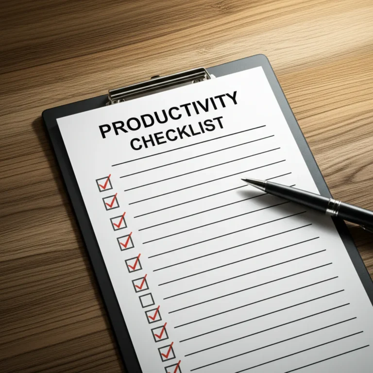 Featured image for What Are the 10 Essential Rules for a Productive Day 2026
