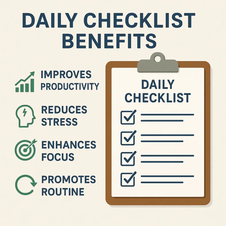 Featured image for 30 Life-Changing Benefits of Daily Checklists 2026