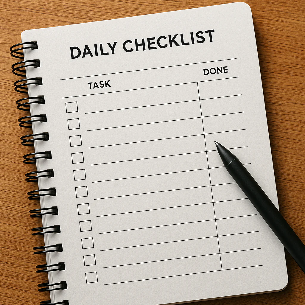 Featured image for Master Your Day 6 Daily Checklist Essentials