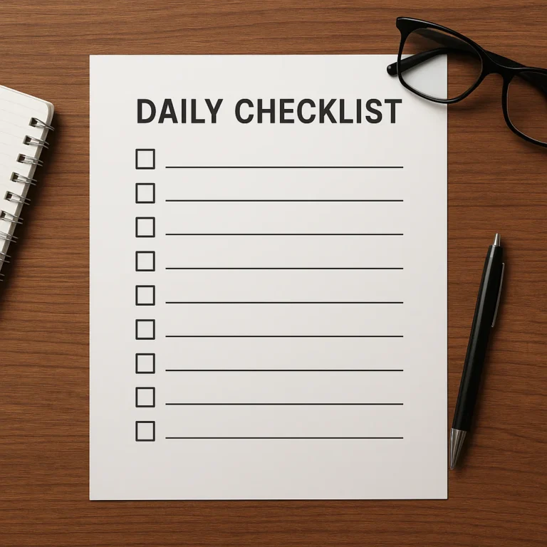 Featured image for 15 Printable Daily Checklist Templates to Master Your Day 2026