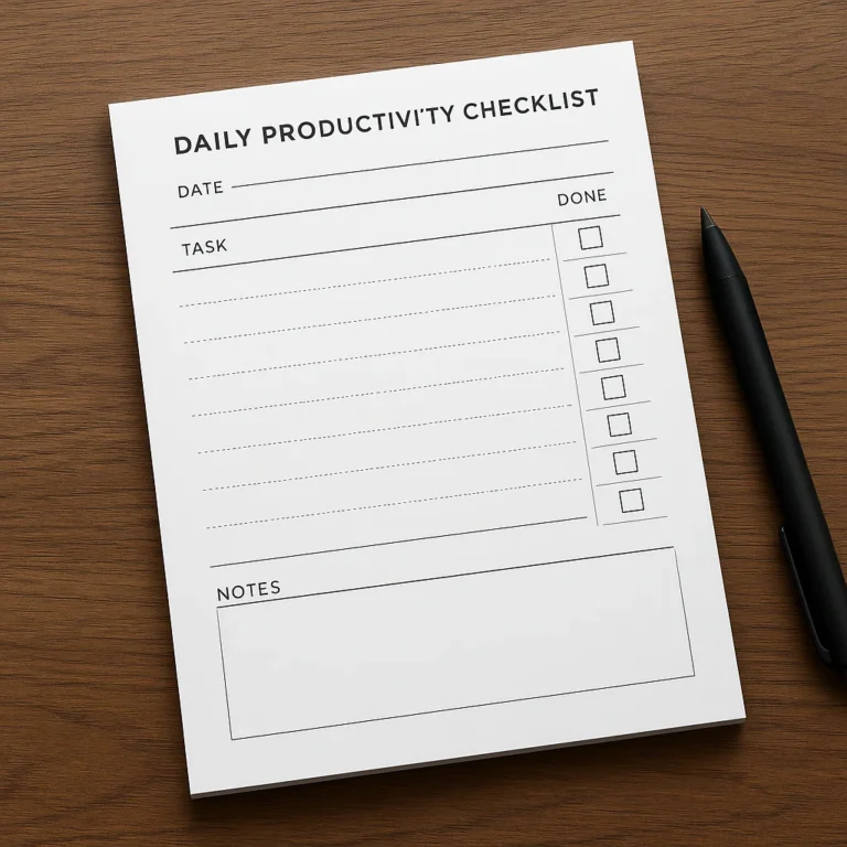 Featured image for 7 Daily Productivity Rules to Master Your Day 2026
