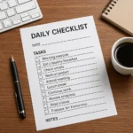 Featured image for How to Have a Daily Checklist That Actually Works 2026