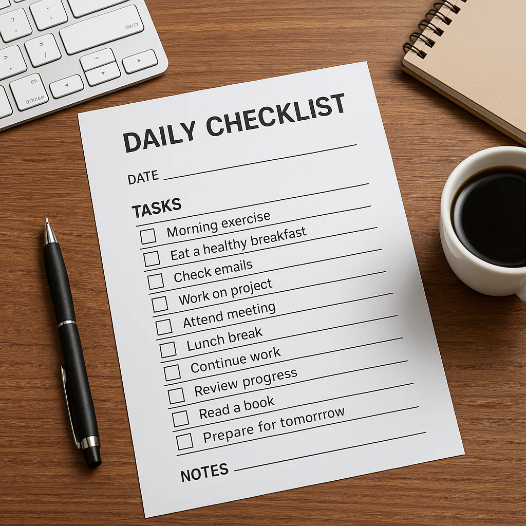 Featured image for How to Have a Daily Checklist That Actually Works 2026