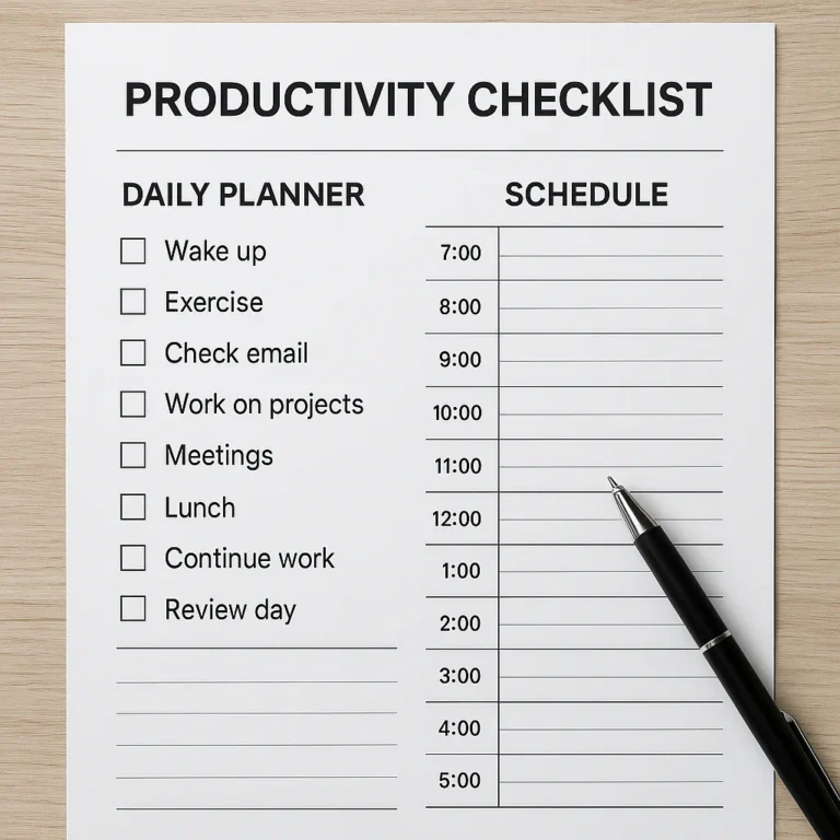 Featured image for How to Make Your Daily Day Productive The 12-Step Blueprint 2026
