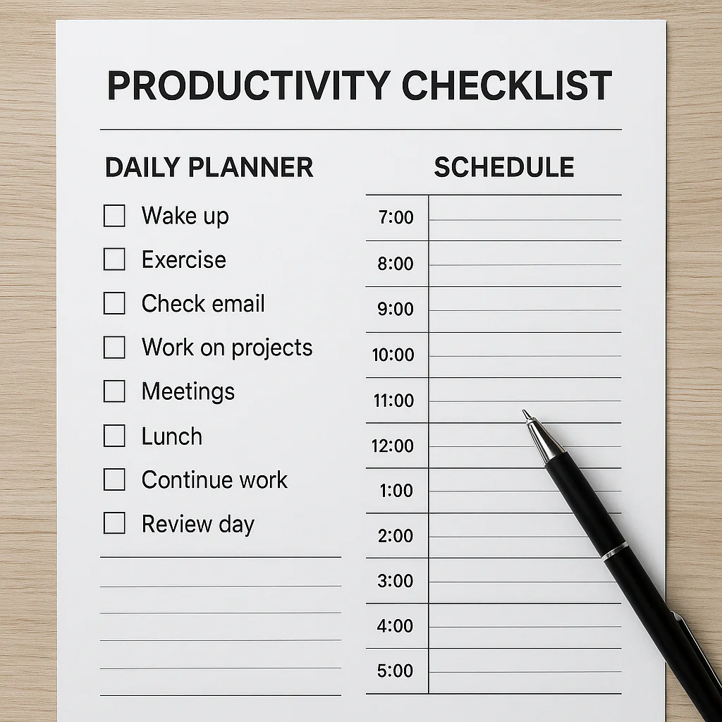 Featured image for How to Make Your Daily Day Productive The 12-Step Blueprint 2026