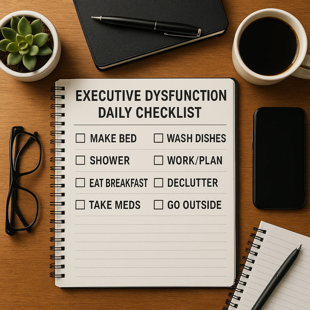 Featured image for 15 Must-Have Items for Your Executive Dysfunction Daily Checklist